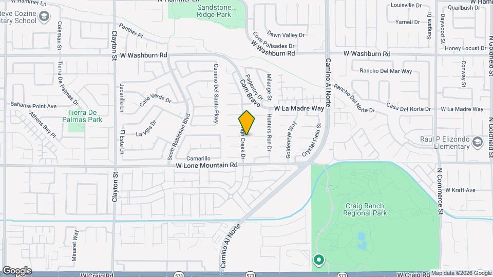 4906 High Creek Dr Map and Location Details
