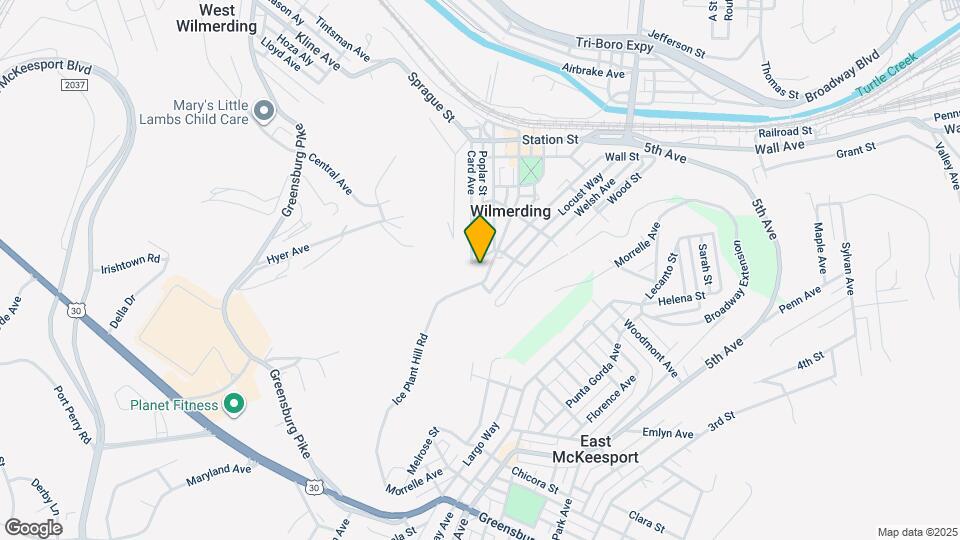 526 Westinghouse Ave Map and Location Details