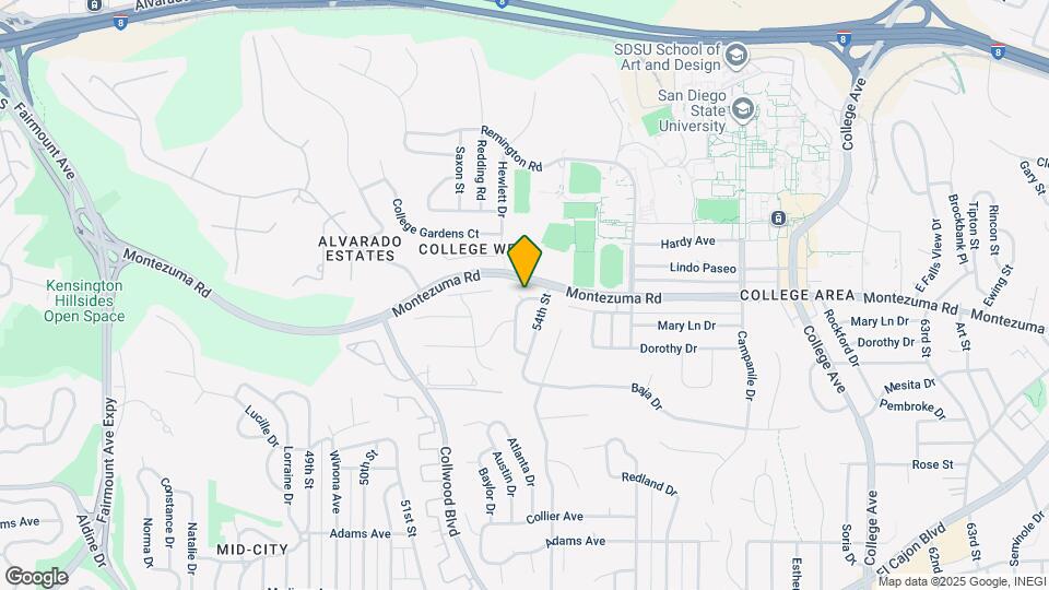 5080 Faber Way Mapa y Detalles de la Ubicación