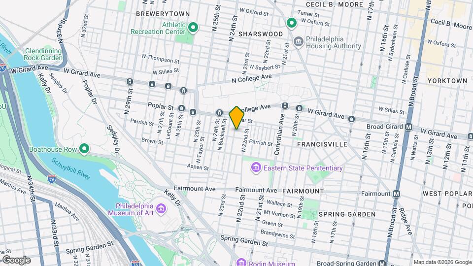 855 N 23rd St, Unit 2 Map and Location Details