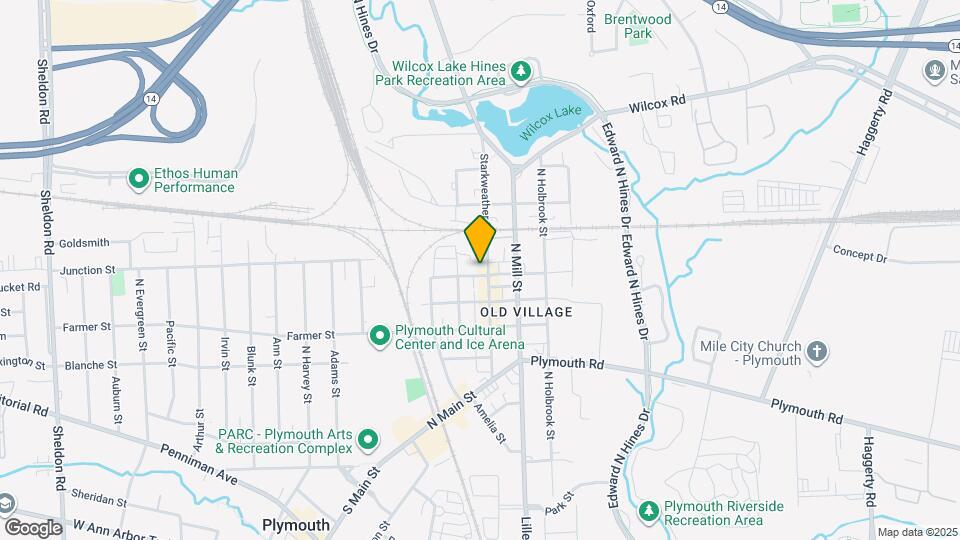 711 Starkweather St Mapa y Detalles de la Ubicación