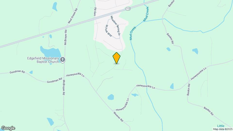 581 Meadow Spring Dr Map and Location Details