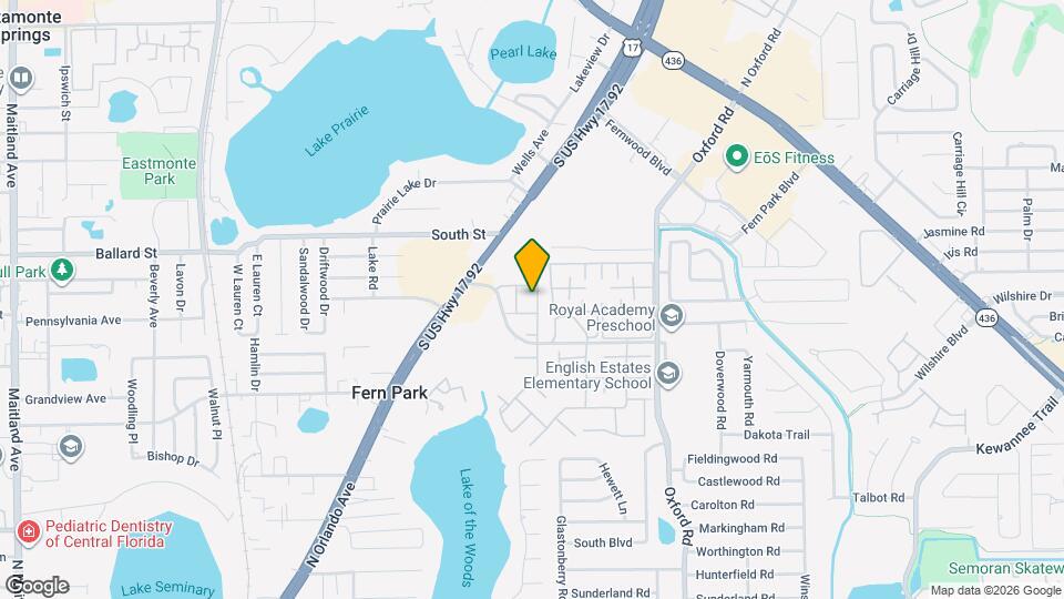 1532 N Carolwood Blvd Map and Location Details