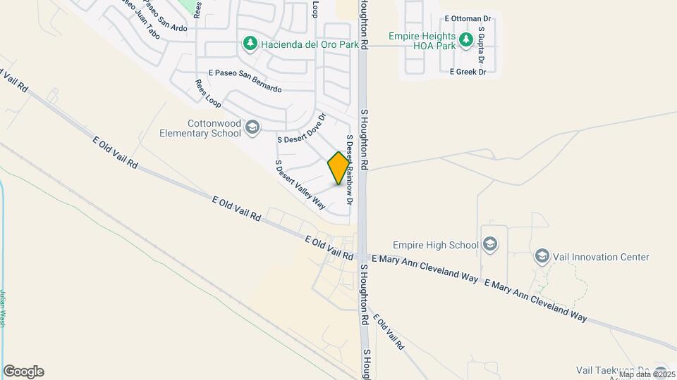 10232 E Desert Mesa Dr Map and Location Details