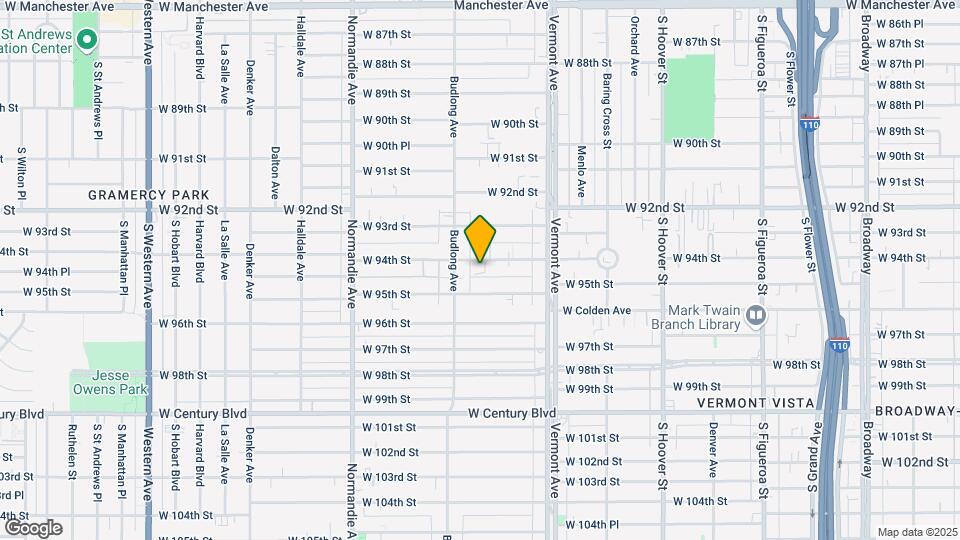 1122-1126 W 94th St Map and Location Details
