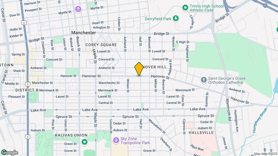 455 Hanover St Map and Location Details