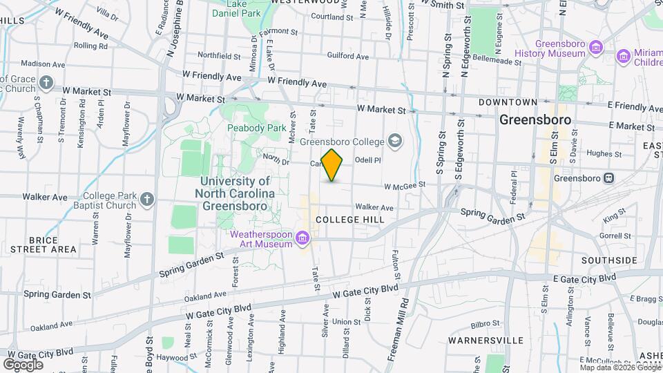 McIver Square Apartments Mapa y Detalles de la Ubicación