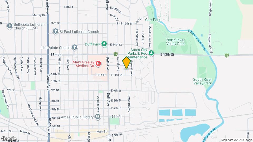 1110 Stafford Ave Map and Location Details