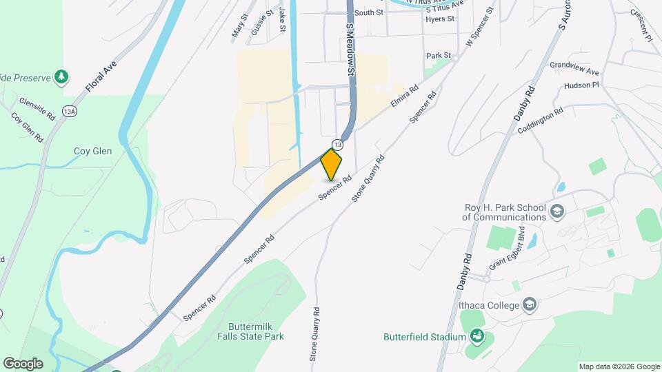 518 Spencer Rd Map and Location Details