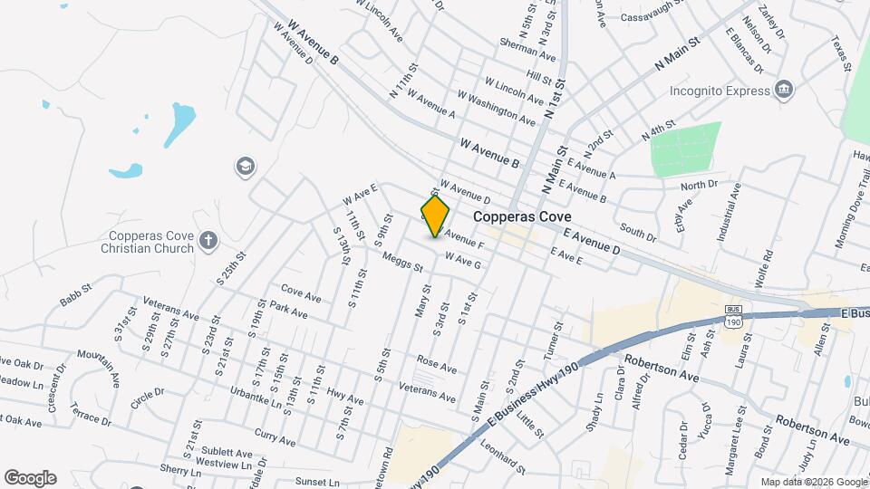 506 Mary St Map and Location Details