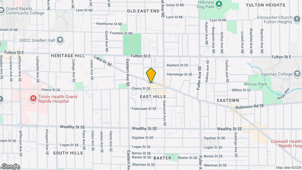 923 Cherry St SE, Unit 2 Map and Location Details