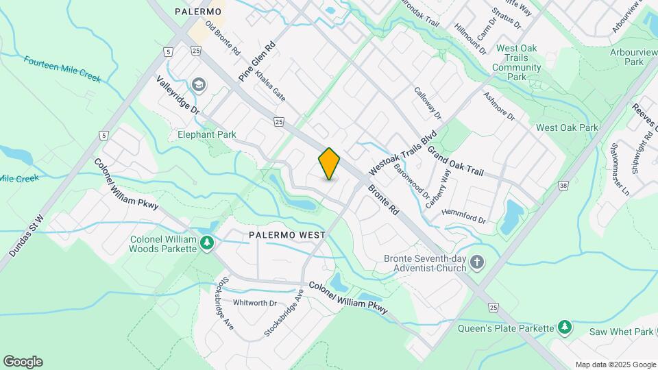 3036 Abernathy Way Map and Location Details