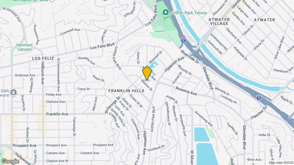 3645 Monon St Map and Location Details