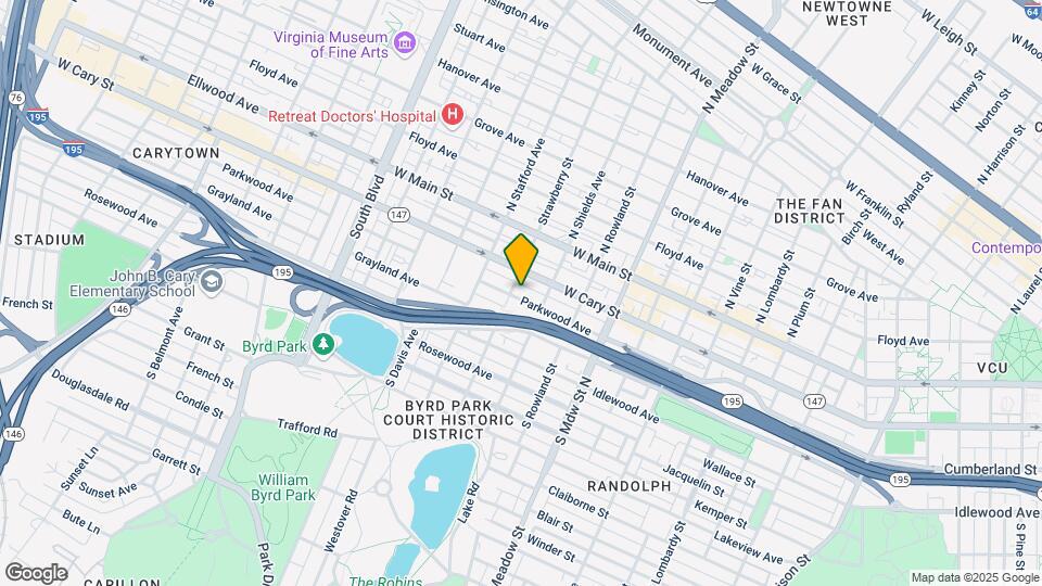 2220 Parkwood Ave Map and Location Details