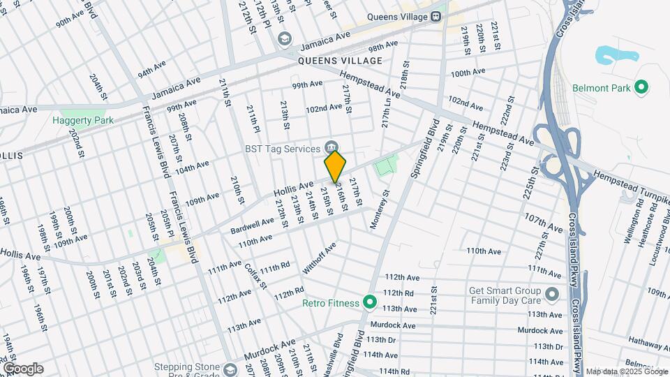 109-16-109216 216th St Map and Location Details