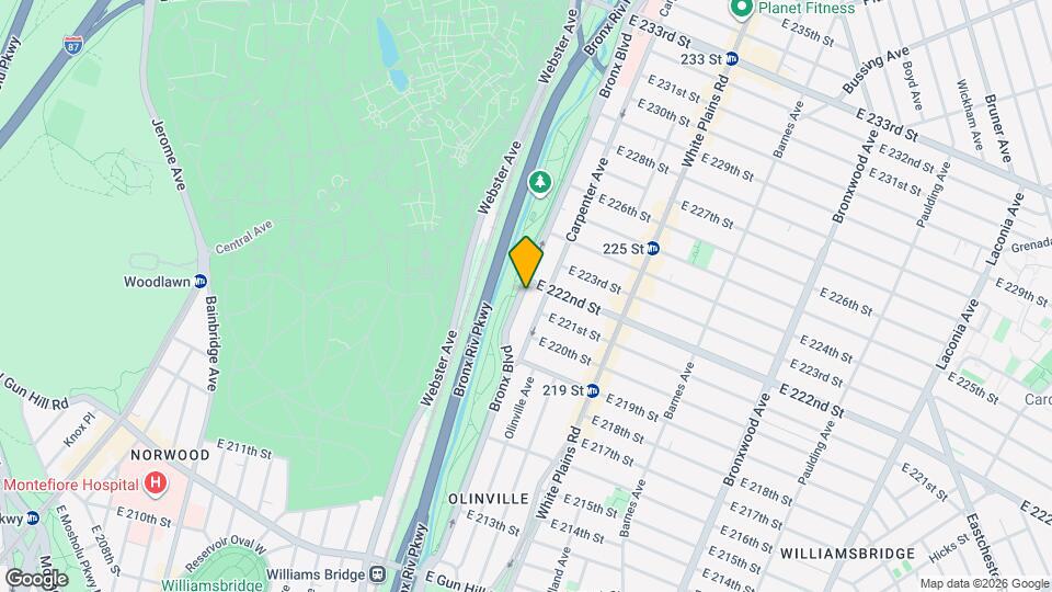 Parkside Apartments Map and Location Details