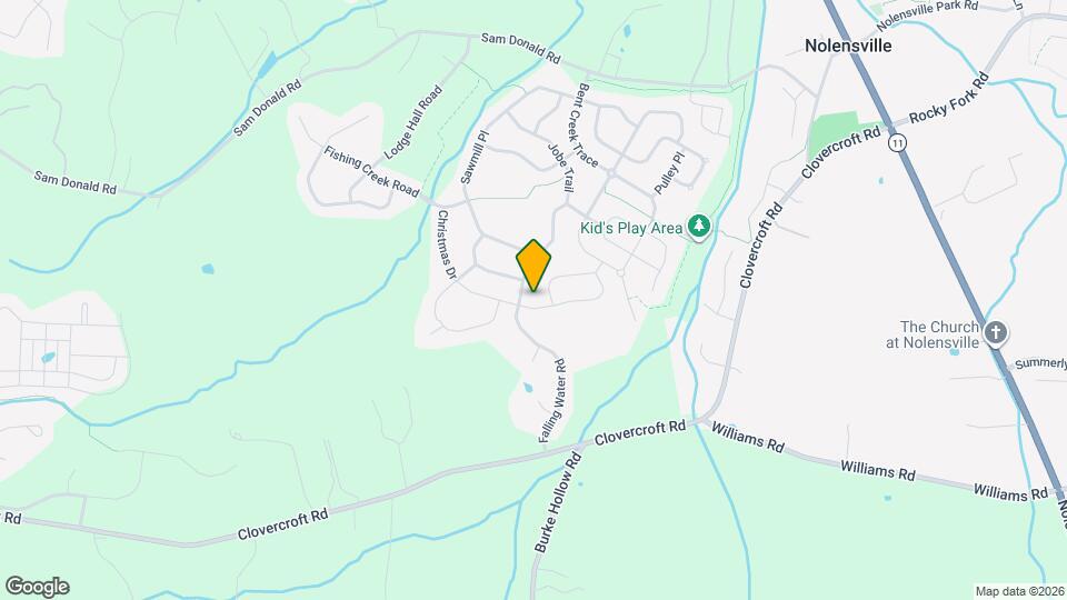 6150 Christmas Dr Map and Location Details