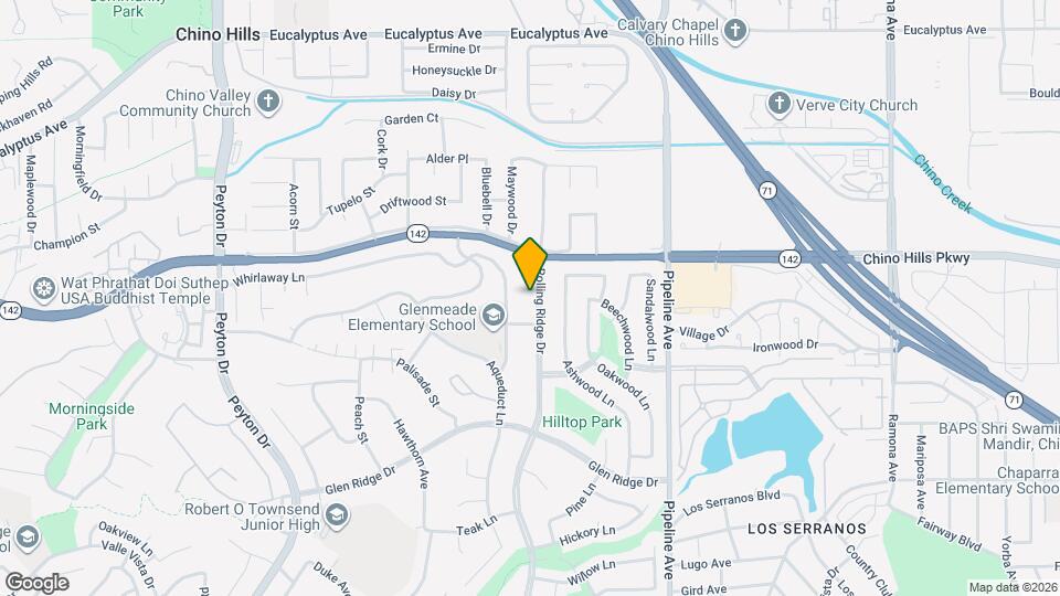14962 Rolling Ridge Dr Map and Location Details