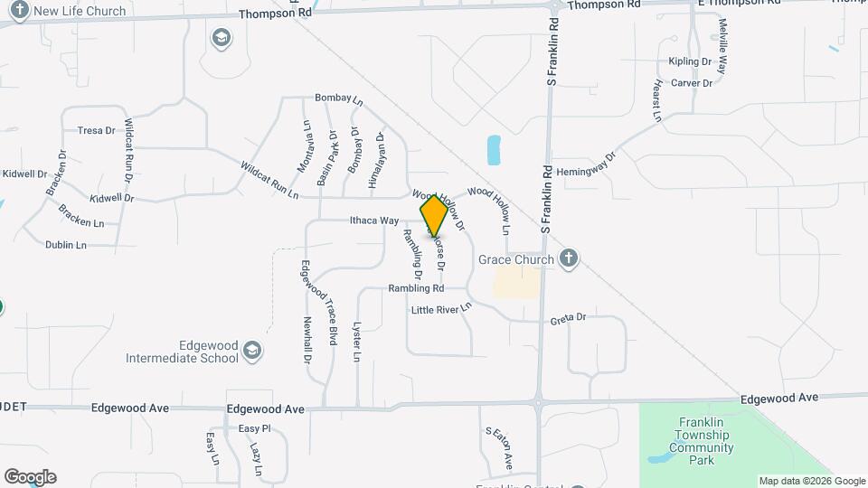 5558 Wild Horse Dr Map and Location Details