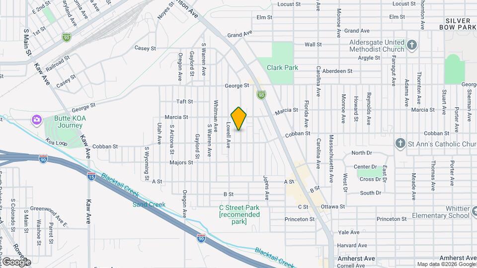 1941 Phillips Ave Map and Location Details