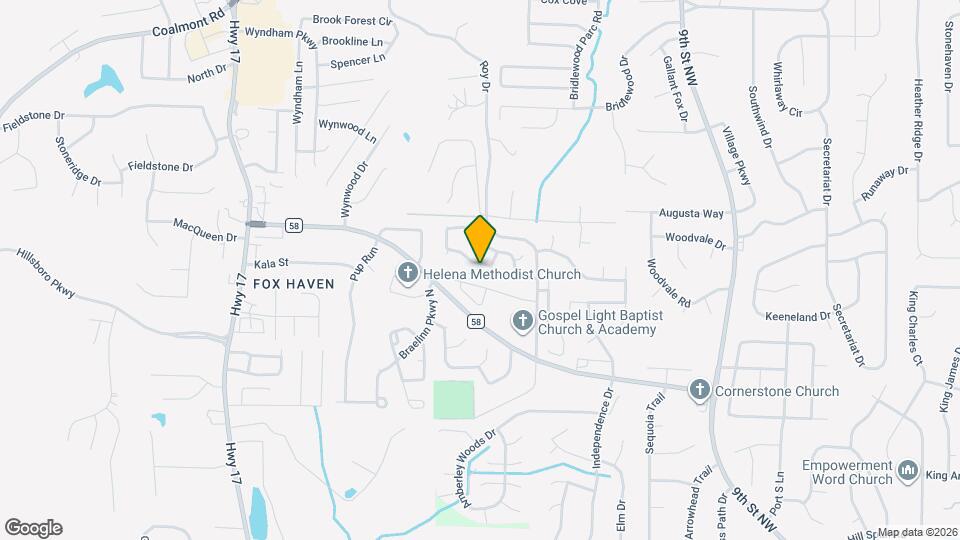 182 Cedar Bend Dr Map and Location Details