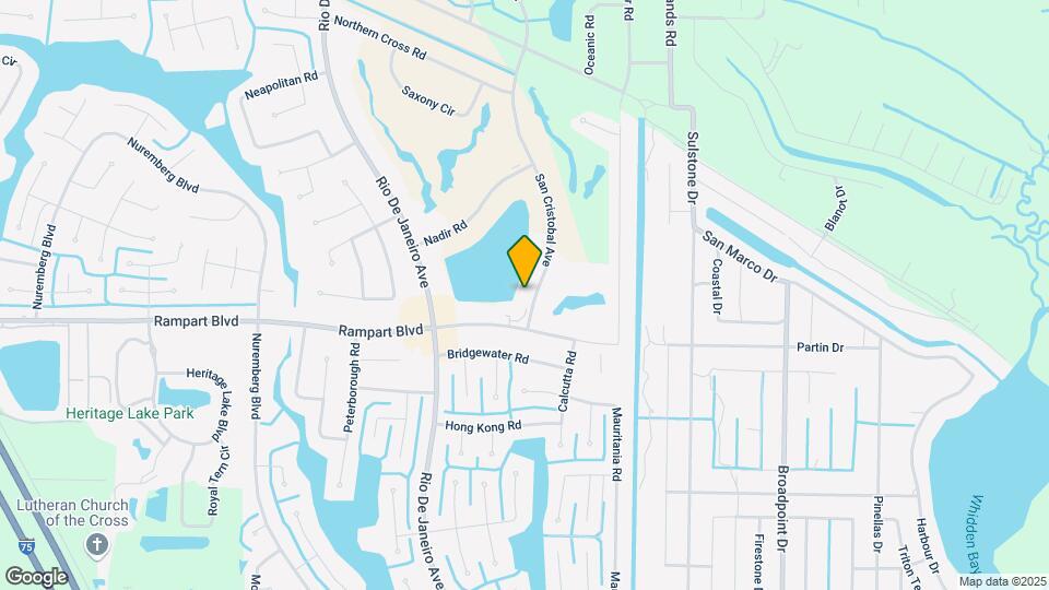 1501 San Cristobal Ave Mapa y Detalles de la Ubicación