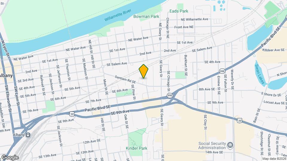 1527 Santiam Hwy SE Map and Location Details