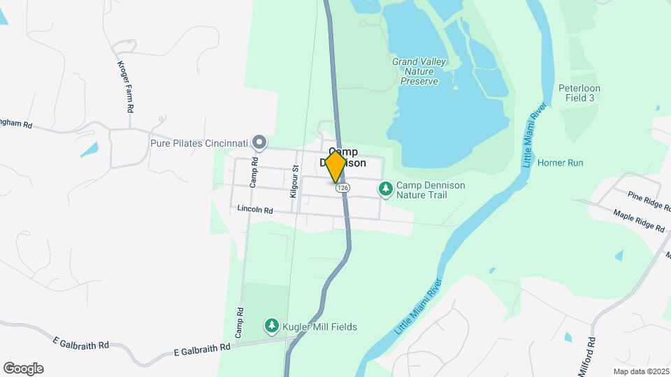 7915 Glendale Milford Rd Map and Location Details