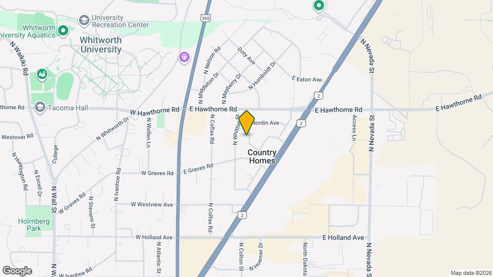 10105 N Wesley Rd Map and Location Details