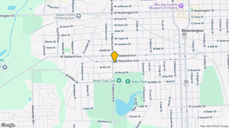 804 S Morris Ave Mapa y Detalles de la Ubicación