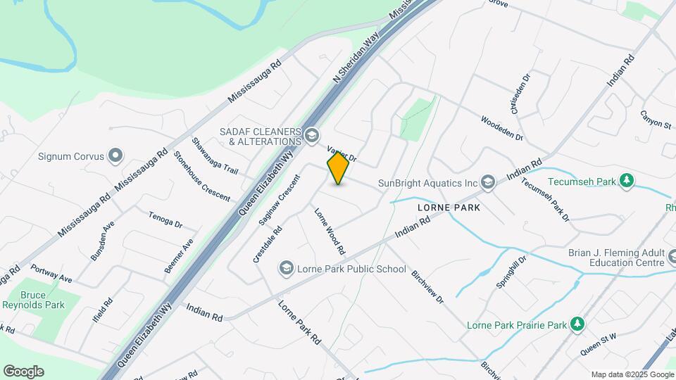 1569 Glenhill Crescent Map and Location Details