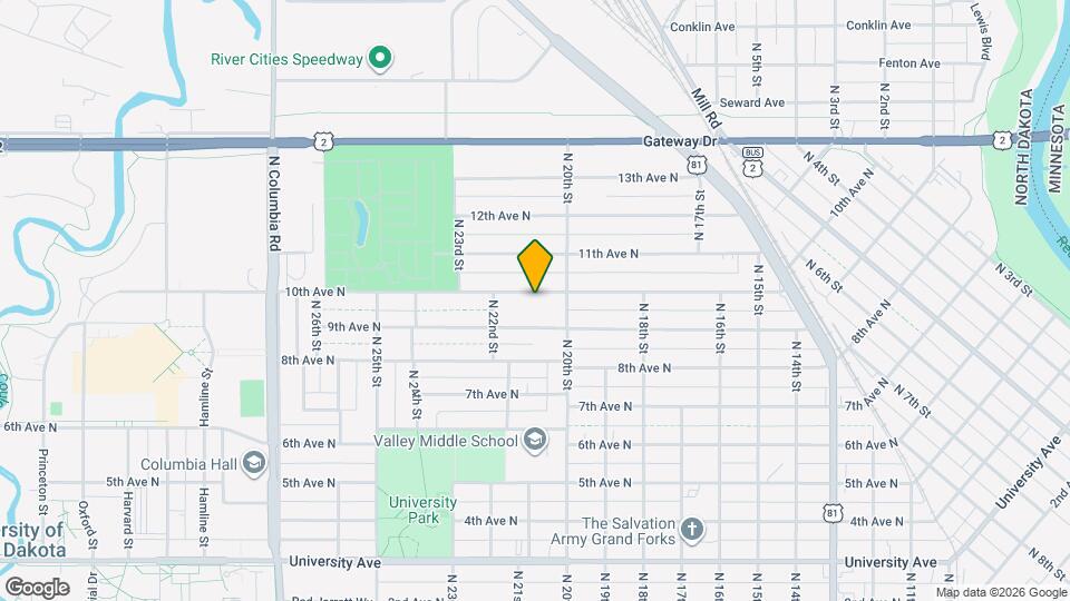 2017 10th Ave N Map and Location Details