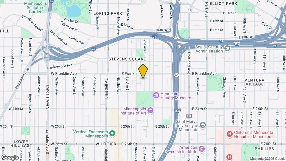 2014 2nd Ave S Map and Location Details