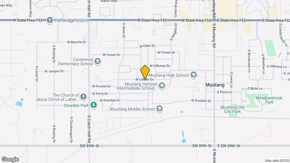 512 W Linden Dr Map and Location Details