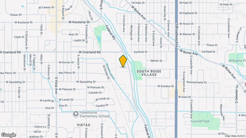 1671 W Burlison Ln Map and Location Details