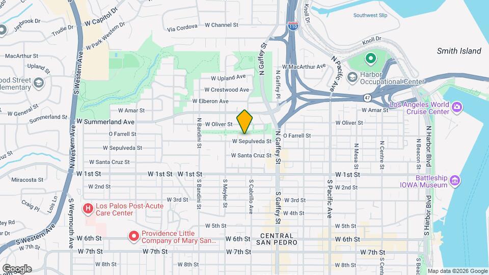 820 W Sepulveda St, Unit 820 Mapa y Detalles de la Ubicación