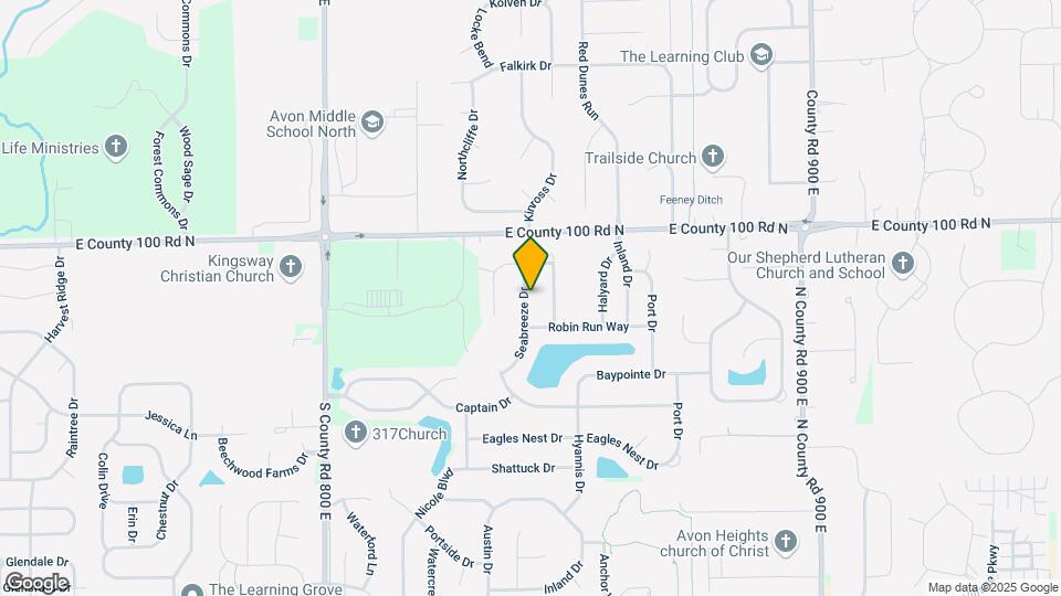 867 Seabreeze Dr Map and Location Details