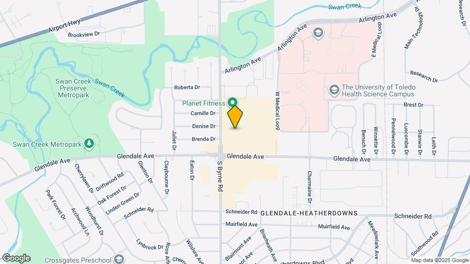 The Glen Map and Location Details