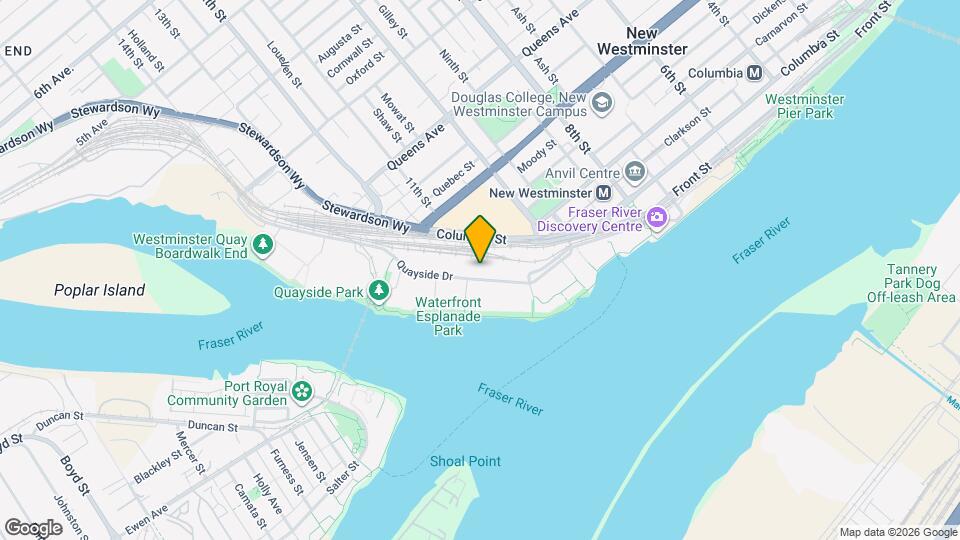 1135 Quayside Dr Map and Location Details