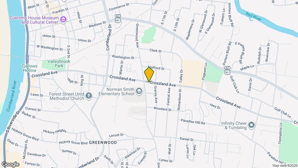920 Crossland Ave Map and Location Details