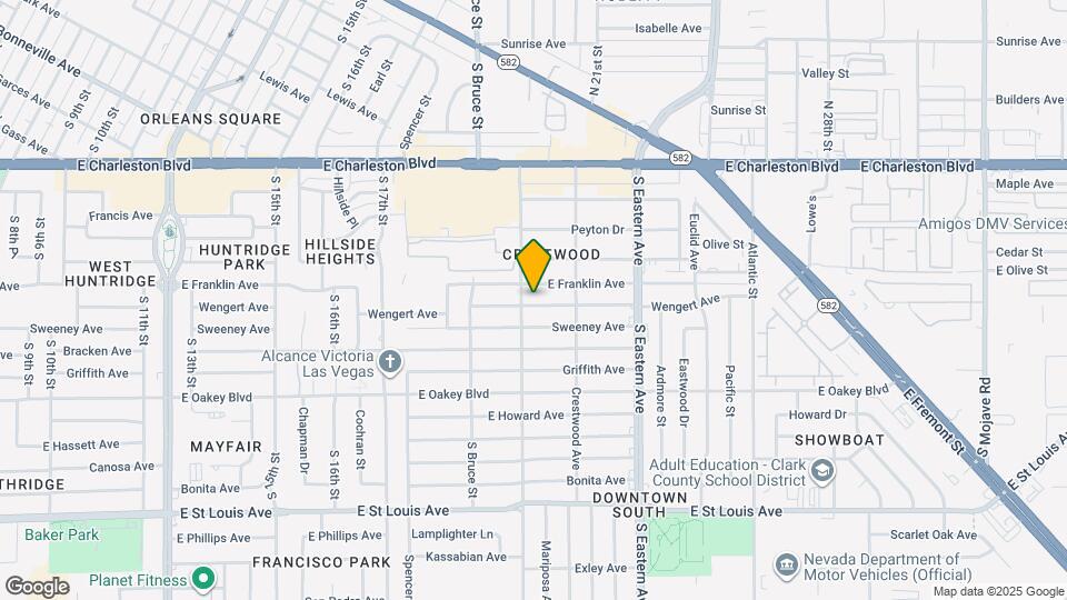 1905 Wengert Ave Map and Location Details