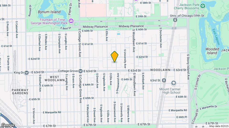 6228-6230 S Greenwood Ave Map and Location Details