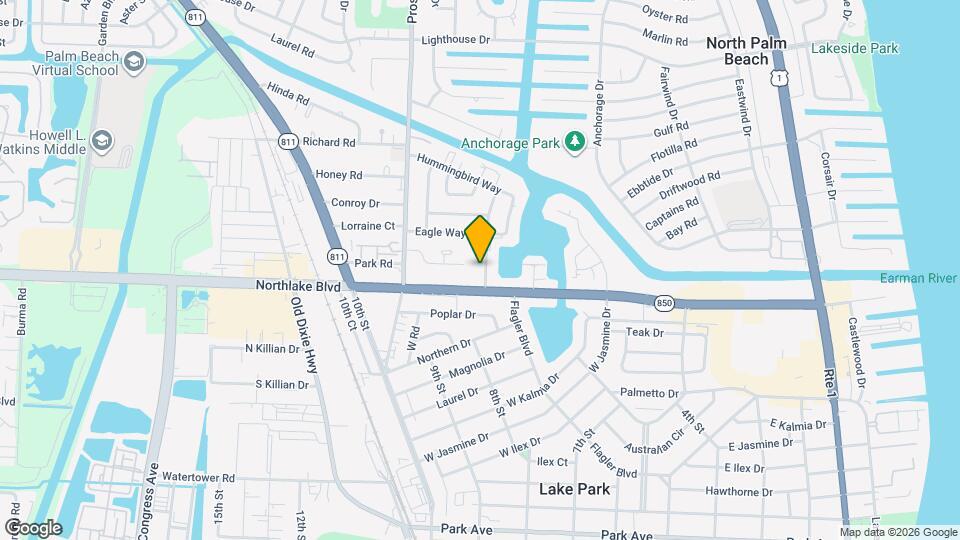 307 Northlake Dr Mapa y Detalles de la Ubicación