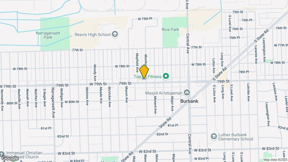 5836 W 79th St Mapa y Detalles de la Ubicación