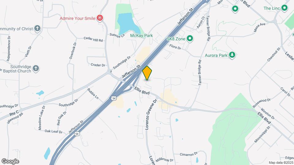 405 Clayton Dr Map and Location Details