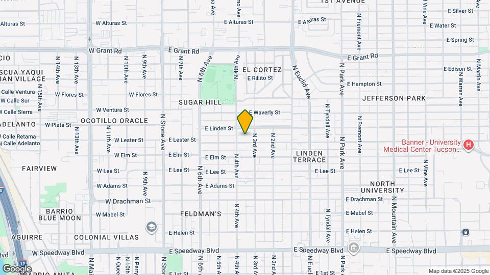 419 E Lester St Map and Location Details