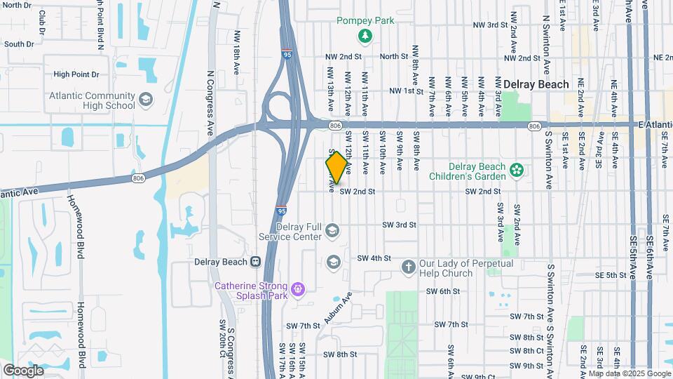 145 SW 13th Ave Map and Location Details