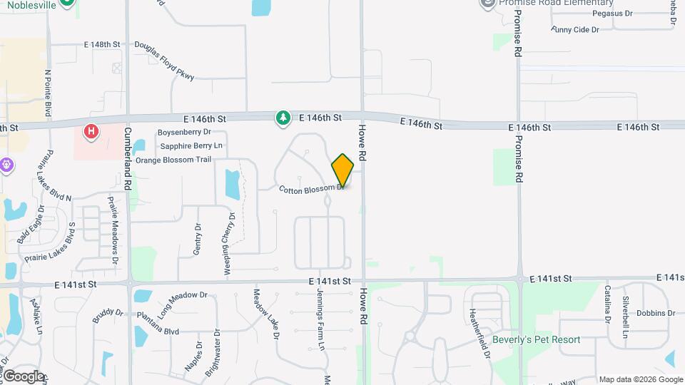 10391 Cotton Blossom Dr Map and Location Details