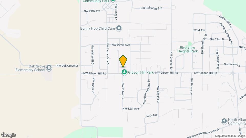 2889 NW Gibson Hill Rd Map and Location Details
