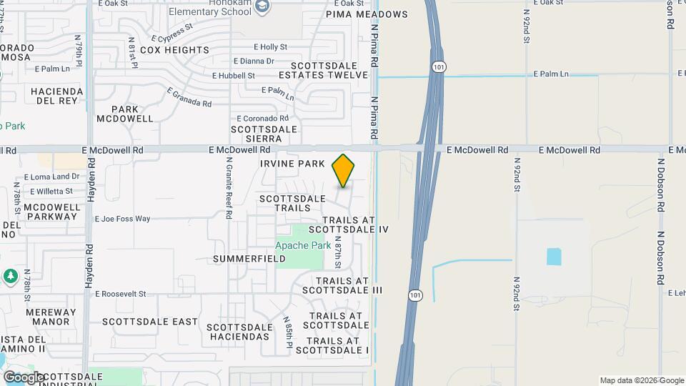 1365 N 87th St Map and Location Details